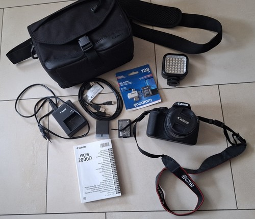 Canon eos 2000d 1mp - 2000d, 24.1mp