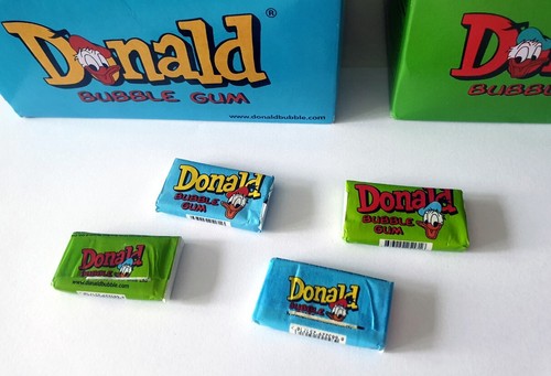 10x donald bubble gum - 10x,