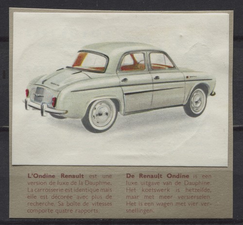 Renault ondine vintage 1960s - vintage,