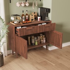 Rattan Sideboard Kommode mit 2