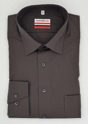 Marvelis langarm hemd slim fit - langarm,