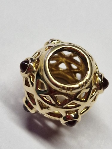 Pandora charm 585er - charm, gold