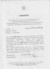 Golden Drum / Djembe,  Vollholz Nussbaum, Hautart: Pferd,  inkl. Tragetasche