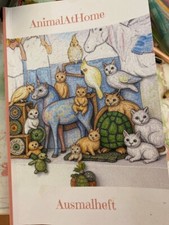 AnimalAtHome Ausmalheft: Malvorlagen für Kinder | Ausmalheft | Malvorlage | Zoo 