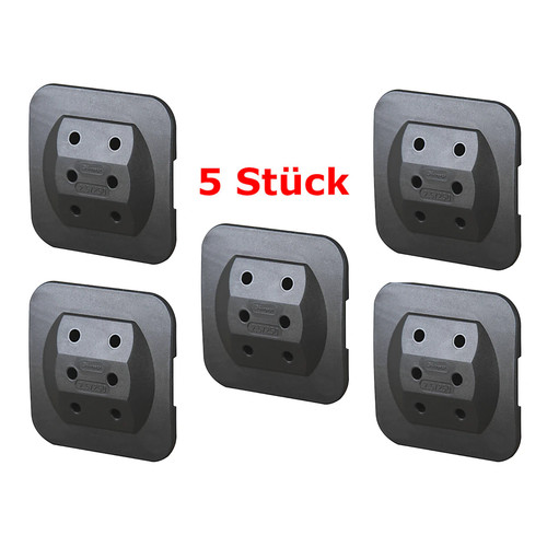 Steckdosenadapter fach - steckdosenadapter, 3-fach