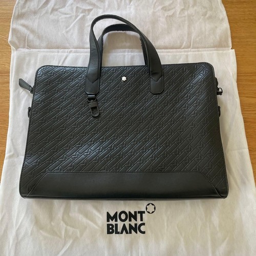 Montblanc geprägtes leder - montblanc,
