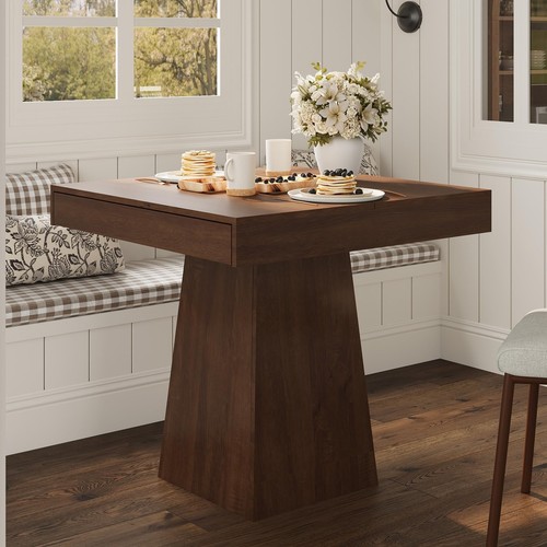 Quadratischer esstisch holz - esstisch,
