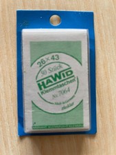 hawid Briefmarken Klemmtasche Ref Nr 7064  50x 26 / 43 mm glasklar OVP