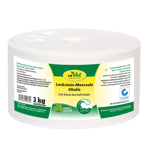 Leckstein meersalz vitalis 3kg - leckstein,