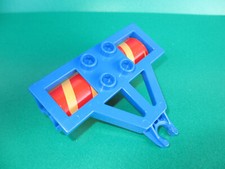 Lego Duplo Walze blau rot  Bauernhof Landwirtschaft Traktor Anhänger  (161122D)
