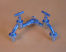 Doppel Hahn Doppelventil Wasserhahn Auslaufhahn Verteiler # 9306420 + # 9306576