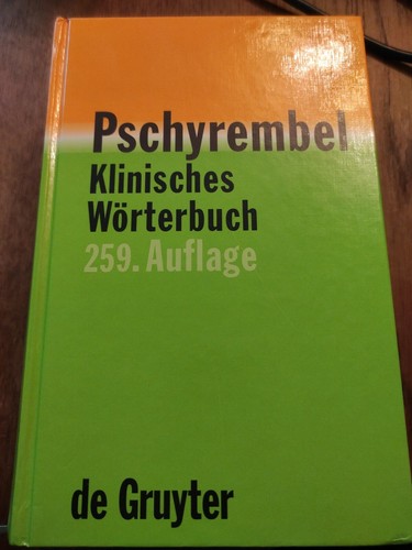 Pschyrembel klinisches - pschyrembel,