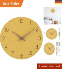 MDF Holz Wanduhr 30cm -