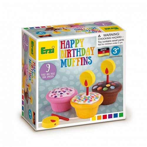 Erzi 13155 geburtstagsmuffins - erzi,