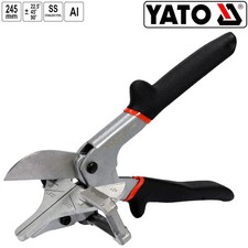 YATO Gehrungsschere Winkelschere Profilschere Multifunktionschere 245mm