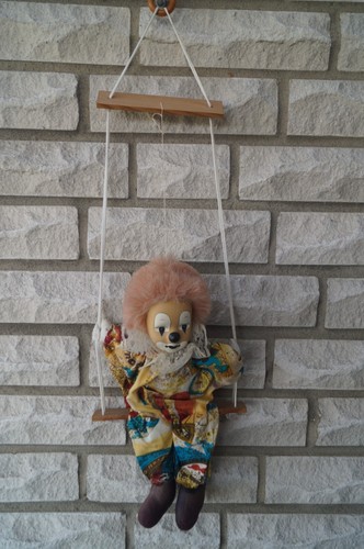 Gepflegte ältere clown puppe - gepflegte,ältere,