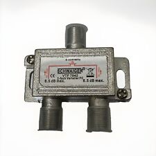 Schwaiger VTF7842 2 fach Sat Verteiler Splitter  5-2250Mhz Antennenverteiler