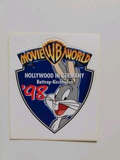 Freizeitpark - Warner Brothers Movie World - Movie Park - Parkaufkleber 1998
