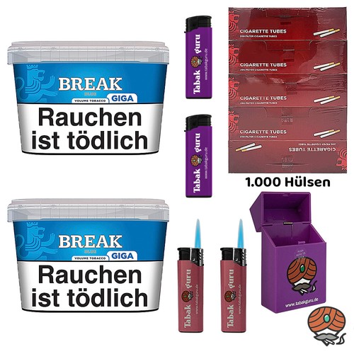 Break blue blau volumentabak - break,