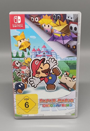 Paper mario origami - paper, king