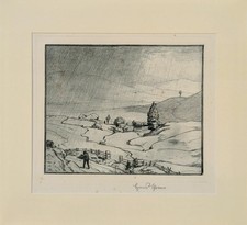 Hans Thoma : Beginnender Regen