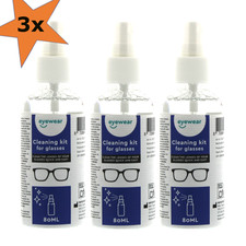 3x Brillenputzset