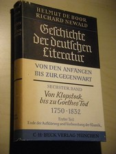 Von Klopstock bis zu Goethes