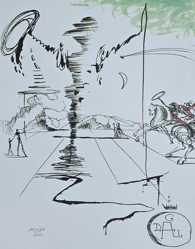 Salvador dali don quixote - salvador,