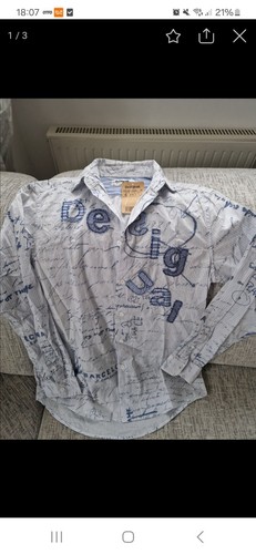 Desigual herren hemd neu - herren,