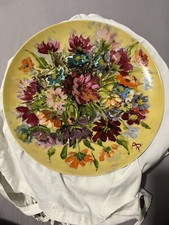 WANDTELLER PORZELLAN