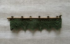 ALTE GARDINENSTANGE - MESSING