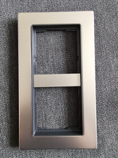 Gira E2 Rahmen 2-fach ohne Mittelsteg Edelstahl 