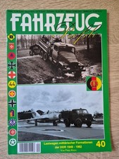 Fahrzeugprofile Ausgabe 40 - Lastwagen militärischer Formationen der DDR