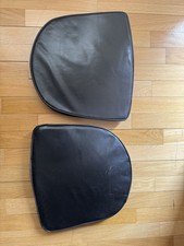 Lambert Julius Stuhl Lederpolster, Sitzkissen, Leder,  Schwarz, Orginal 2 Stück 