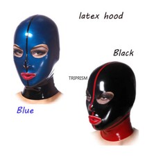 Latex gummi haube maske mit - latex,