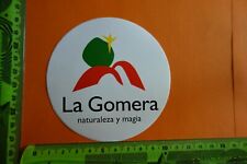 Alter Aufkleber Urlaub Reise LA GOMERA Insel Canaren Spanien