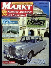 Oldtimer Markt 9.1992 Porsche