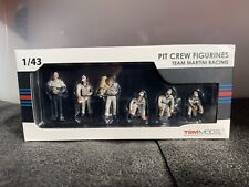 TrueScale Miniatures Pit Crew Figurines Team Martini Racing (Set of 6) 1:43