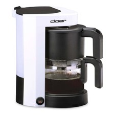 Kaffeemaschine Cloer-5981, Warmhaltefunktion weiß, 5 Tassen, Filter 1x2 (B-Ware)