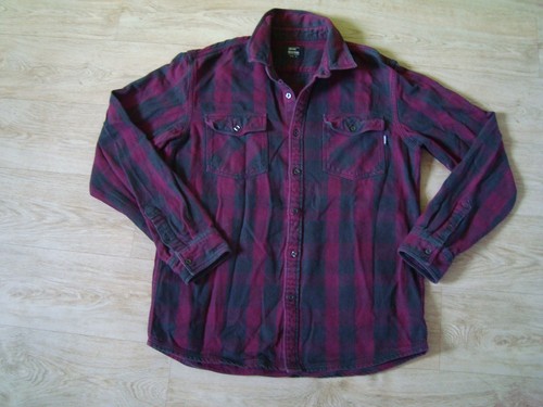 Schweres vintage flanellhemd - schweres,