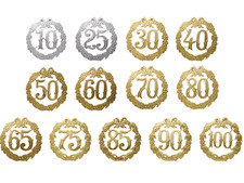 XL Jubiläumszahlen Ø24cm