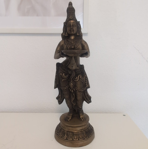 Indische göttin lakshmi mit - indische,