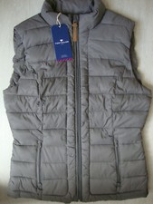 Tom Tailor Weste – Grau - Größe: S 	  NEU