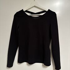 Pullover JDY In XS Damen Schwarz Kastenform Rückenausschnitt gekreuzt