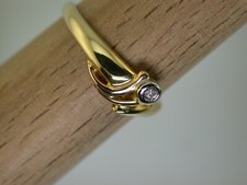 Ring Gelb + Weißgold 18ct
