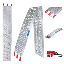 Motorradrampe Alu Auffahrrampe Rampe 340kg klappbar Verladerampe B-Ware