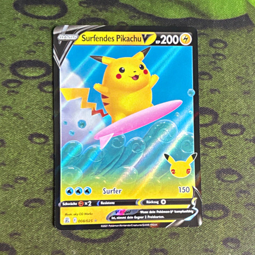 Surfendes pikachu cel 008 - surfendes, v