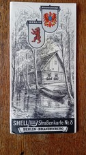 Shell-Straßenkarte Nr. 8 Berlin-Brandenburg