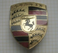 PORSCHE / LOGO  ................................ Auto Plakette (Ka8)