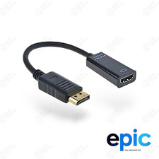 DisplayPort Stecker auf HDMI Buchse 1080p Adapter Konverter DP TV Kabel Video